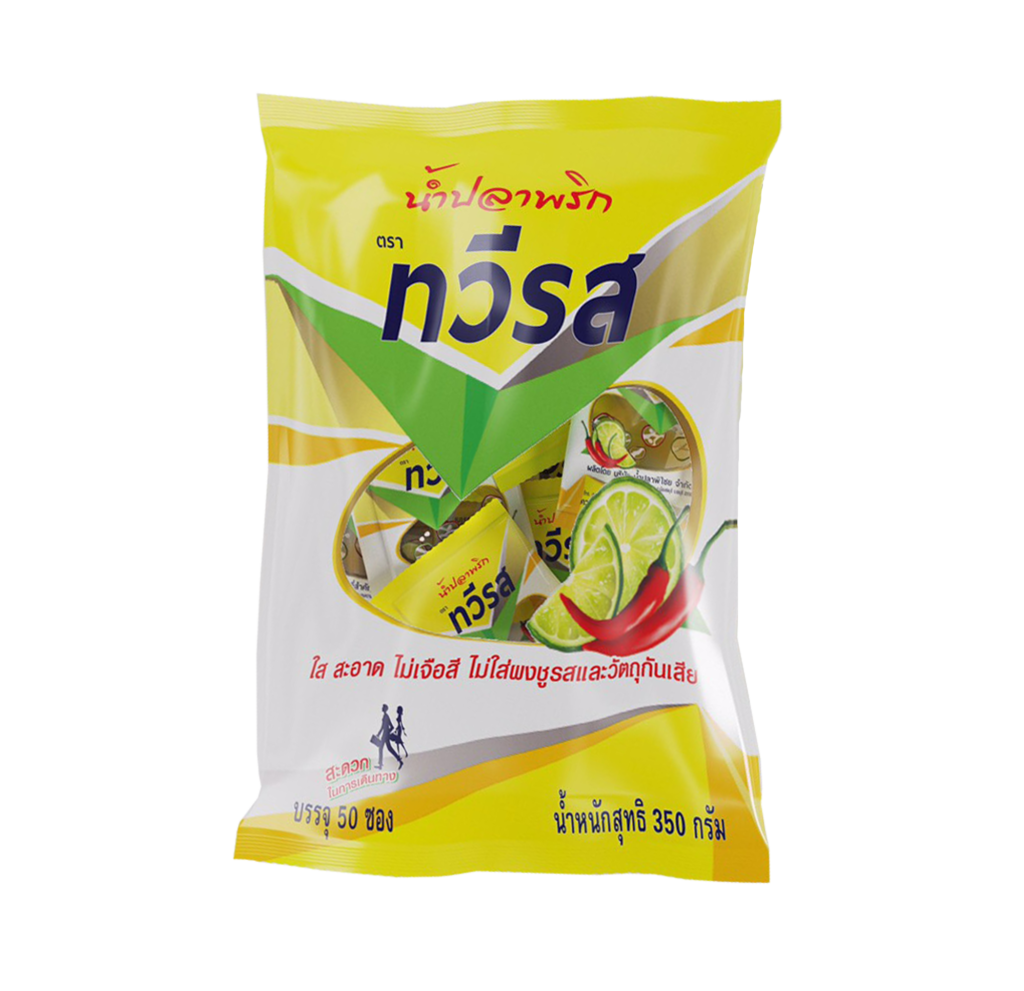 น้ำปลาพริก ตราทวีรส 7 กรัม (50 ซอง)