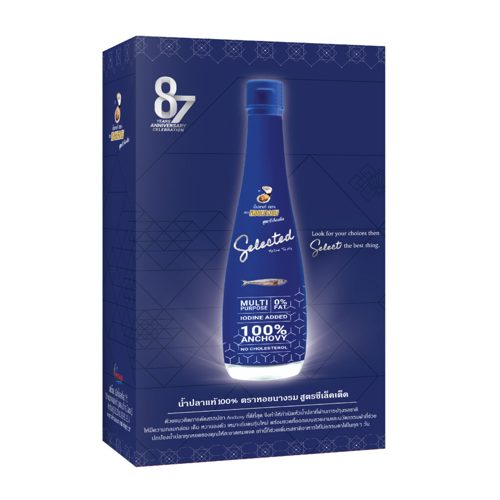 น้ำปลาแท้ ตราหอยนางรม สูตรซีเล็คเต็ด 300ml.(กล่อง)