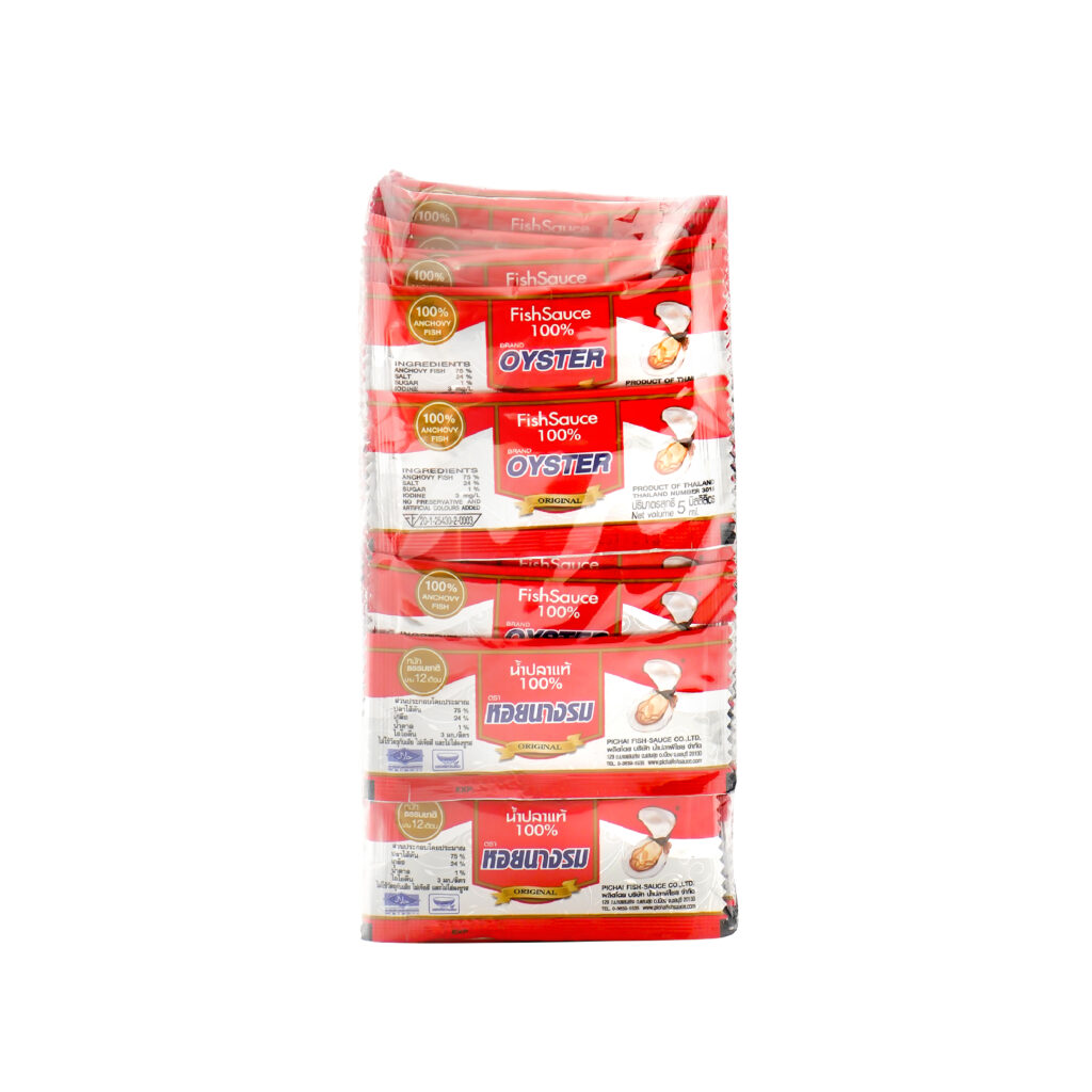 น้ำปลาซอง ตราหอยนางรม 5 กรัม (100 ซอง)